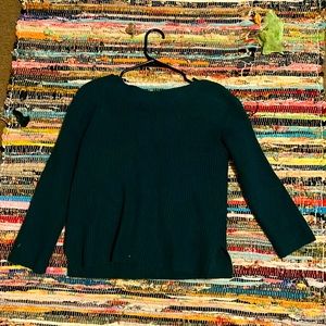 Nordstrom green sweater